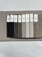 Tissu Chenille Tissé de Poids Moyen 400 GSM, Anti-boulochage, Doux, pour Tapisserie de Canapé et Mobilier, Fabricant Direct