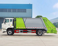 Camion à ordures diesel certifié Euro 5, capacité de 5 m3, compacteur arrière, rapport de compactage 1:3, transmission manuelle, roues motrices 4x2