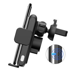 VINA Nouvelle Arrivée 10W Noir Aimant Évent de Voiture Support De Téléphone Portable Chargeur Sans Fil - Product Image 2