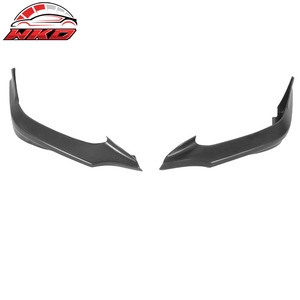 Fits For Honda Civic Coupe 12-13 HFP Style Front Bumper Lip Spoiler Side <b>Apron</b> PU High Quality Exterior Accessory - Product Image 3