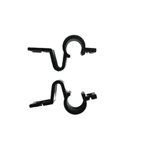 Clips de connexion de tissu d'ombre en aluminium Boucle de fixation du système d'ombrage de serre