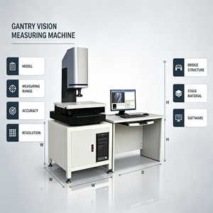 Scanner CMM 3D de précision JY, personnalisable OEM, haute précision 0,5 %, machine de mesure par coordonnées, protection IP55, garantie 1 an - Product Image 3