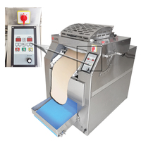 Nouvelle machine à pétrir et à étaler la pâte électrique pour pizza avec écran tactile, en acier inoxydable 304