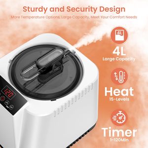 Generador de Vapor Eléctrico de Alta Presión para Ducha, 1400w, Diseño Gráfico, para Uso en Interiores - Product Image 3