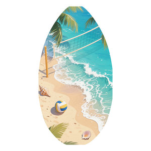 Haute brillance manteau petite planche de surf 35 pouces adolescents débutants enfants adultes <span class=keywords><strong>bois</strong></span> plage sable planche écrémé planche <span class=keywords><strong>Skimboard</strong></span> - Product Image 1