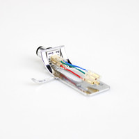 Vente chaude Technics tourne-disque tourne-disque droit ou SME type 4 broches coques de tête de connexion pour vinyle coque de tête de gramophone