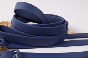 Produttori di colore blu PVC collare per cani guinzaglio impermeabile resistente collare al guinzaglio per animali domestici - Product Image 2