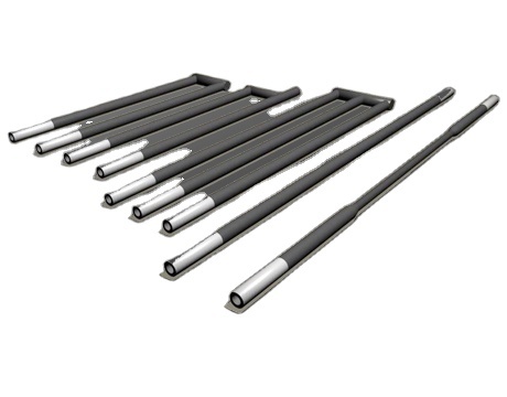 SHINE Brand Black Various Shapes Silicon Carbide Heating Elements for Industrial Use Customizable Size ISO9001 Certified