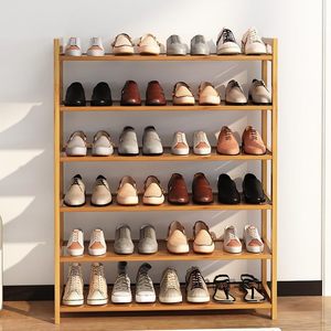 <span class=keywords><strong>Étagère</strong></span> à chaussures en bambou naturel à 5 niveaux, <span class=keywords><strong>étagère</strong></span> de rangement de chaussures en bois pour salon, intérieur et extérieur, support de rangement pour la <span class=keywords><strong>maison</strong></span> - Product Image 2