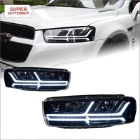 Pour Chevrolet Captiva 2012-2017, modification de l'ensemble de phares, feux de jour LED, clignotants séquentiels, 12V 30W