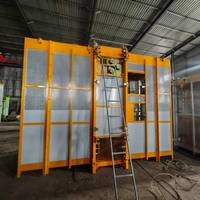 Monte-charge de chantier SC200 haute performance, capacité 2000 kg, hauteur de levage 400 m, OEM/Location, Ascenseur de construction
