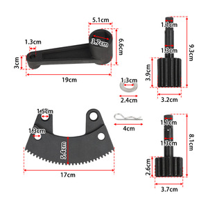 Herramienta de extracción de volante 000133 para Volkswagen Beetle 950-79, juego de 5 piezas de acero con enchufe de 1/2 pulgada - Product Image 1