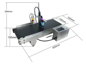 Mini tij máy in phun trực tuyến hp2.5 ngày Máy in phun máy in độ phân giải cao mã vạch máy mã hóa với máy tính để bàn băng tải - Product Image 5