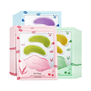<span class=keywords><strong>BIOAQUA</strong></span> Hidratante Eye Lip Mask Rejuvenecedor Cuidado <span class=keywords><strong>DE</strong></span> LA PIEL Lip-lifting Eye Mask Iluminador <span class=keywords><strong>de</strong></span> la piel alrededor <span class=keywords><strong>de</strong></span> los ojos Mejora las manchas oscuras - Product Image 2