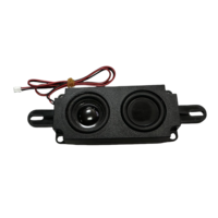 Haut-parleur large bande à basses fréquences JL-363 10045 100mm*45mm 4ohm 5W, à double diaphragme binaural et cavité magnétique externe