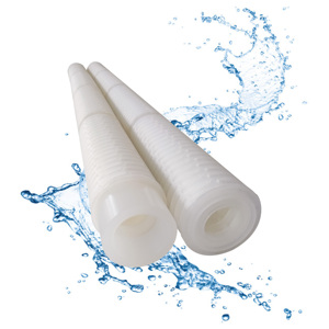 Cartouche filtrante plissée à double extrémité ouverte de 0,22 micron, 10 pouces, avec pompe, garantie 1 an - Product Image 1