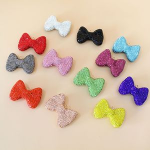 Breloques pendentifs en argile épaisse, breloques en résine et strass pour accessoires de coque de téléphone, chaîne complète pour téléphone, grand nœud papillon - Product Image 5