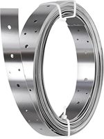 Sangle perforée sur mesure en rouleau de 10 m pour la construction