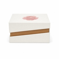Boîte en carton rigide à couvercle relevable faite à la main, insert en EVA, emballage cadeau personnalisé en carton pour huiles essentielles, cosmétiques et petits cadeaux
