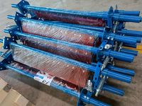 Nettoyeur de bande transporteuse en polyuréthane PU de 1000 mm de largeur, grattoir de bande transporteuse secondaire