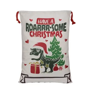 Bolsas de Regalo Navideñas Personalizadas con Sublimación, Diseño de Unicornio y Reno, para Decoración del Hogar - Product Image 6