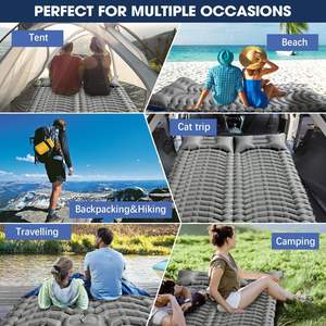 Matelas de couchage gonflable ultraléger Double Outdoors / Facile à gonfler, confortable, léger, durable et approuvé pour <span class=keywords><strong>hamac</strong></span> - Product Image 4