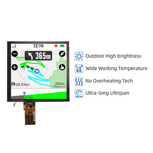หน้าจอแสดงผลความสว่างสูง 8.8 นิ้ว 768x768 1000nits IPS LVDS TFT LCD - Product Image 2