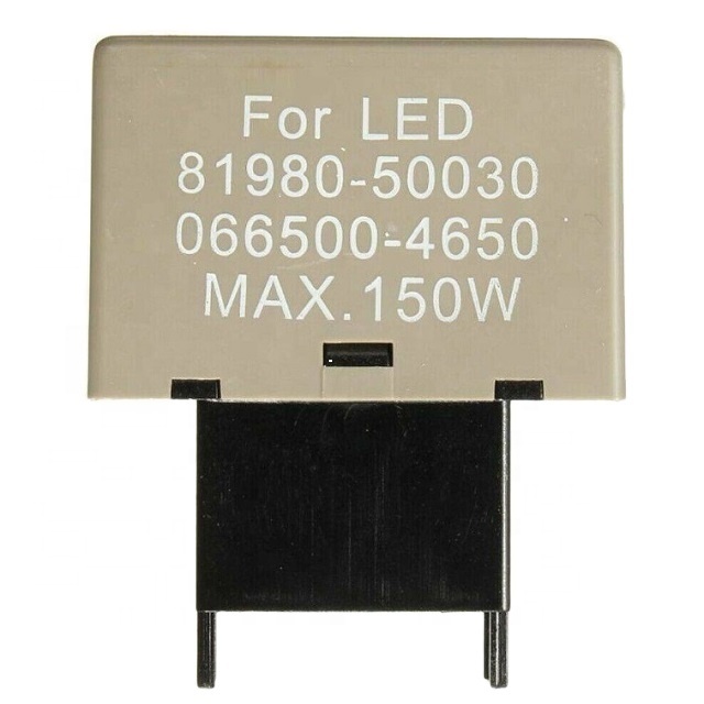 Wholesale Price Lighting Turn Signal Hazard LED Flasher Relay 81980-50030 Fix for Hyper Flash 8-pins Lexus Toyota Subaru
