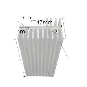 China suppliers extrusion aluminum any length heat sink