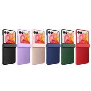 Nouvelle coque de protection tout-en-un avec finition en cuir à motif litchi, conçue pour le Moto 50/50 Ultra - Product Image 5