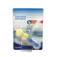 Boule de nettoyage de toilette de panier suspendu en plastique de style nouveau, parfum frais et couleurs colorées