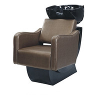 Kisen – fauteuil de massage du dos pour lavage des cheveux, lavage des cheveux avec lavabo et évier