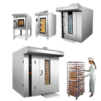 Four de boulangerie rotatif à gaz et électrique, modèle LG, pour la cuisson de patates douces et de brownies, idéal pour les boulangeries en Espagne, avec fonction de cuisson à la flamme, pour une production de 1 sac, fabriqué à Shanghai, Chine.