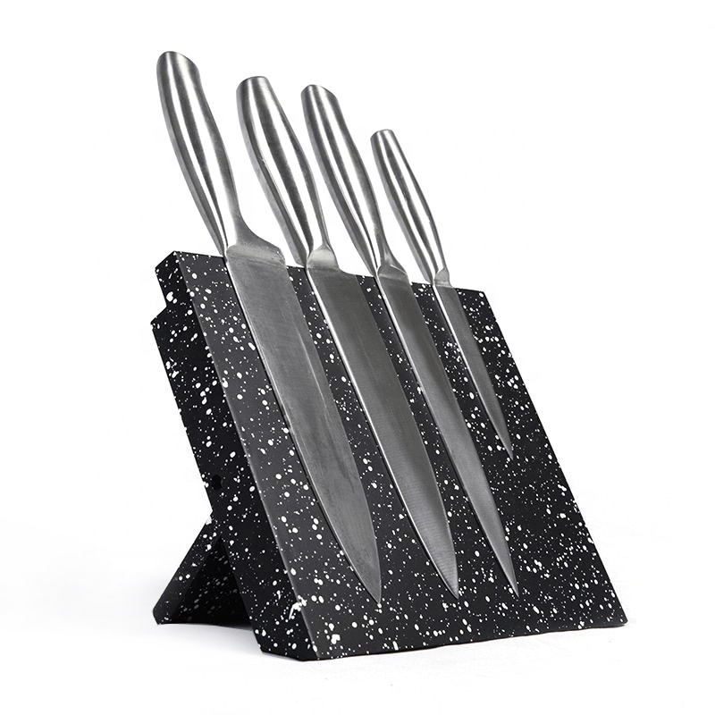 Лидер продаж Amazon, деревянный кухонный магнитный держатель для ножей, подставка для ножей