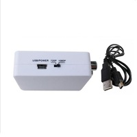 Adaptador AV a HD, Convertidor AV2HD para HDTV, Adaptador Escalador