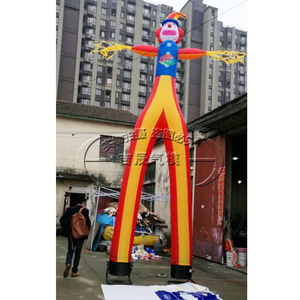 Muñeco Inflable Air Dancer de 12 Pies o Más, Impresión Digital Multicolor, Modelo Publicitario para Exteriores - Product Image 1