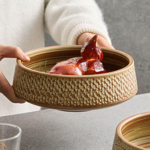 Vajilla <span class=keywords><strong>de</strong></span> hotel <span class=keywords><strong>de</strong></span> <span class=keywords><strong>loza</strong></span> gruesa vintage, Platos y platos duraderos para una experiencia gastronómica elegante - Product Image 2