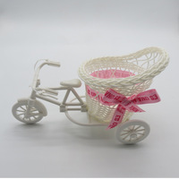 Mini Bonsaï Vélo Décoratif en Plastique, Pot de Fleurs Artificiel Écologique Moderne pour Mariages - Meilleures Ventes