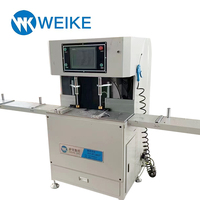 WEIKE CNC perfil de aluminio esquina conexión CNC fresadora para equipo de puerta de ventana de aluminio