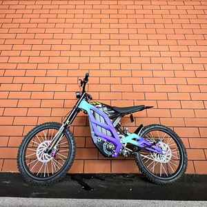 Bicicleta de Cross eléctrica rápida 72v 8500W Pear Power 79BIKE Falcon Pro Dirt E Bike en negro y rojo - Product Image 2