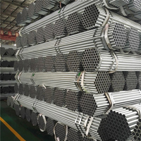 Tubería de Acero Galvanizado por Inmersión en Caliente de 2 Pulgadas, 4 Pulgadas, 40 mm, Técnica ERW, Longitud de 6 m, Servicio de Soldadura para Estructuras de la Industria de la Construcción