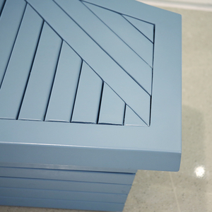 Y689 Customized Indoor Art Lounge Bench Innovative Fiberglass Flowerpot Chair for Library Shopping Mall Stylish 2 1 Outdoor - Product Image 4