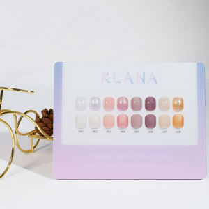 Klana Set cat kuku Gel Uv, 8 warna 15ml kaus kaki tanpa Gel, gratis Hema - Product Image 1