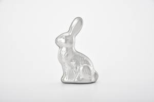 Forme 3D moderne grand décor vacances lapin étain personnalisé Pâques traiter boîte en métal nouvelle impression offset promotionnelle - Product Image 3