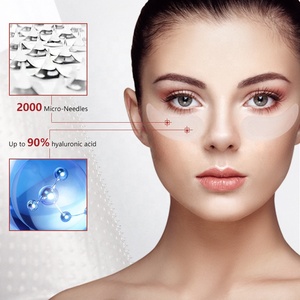 Masque Patchs Oculaires Dissolvants à Micro-aiguilles Grande Taille Véganes Marque Privée Cernes Poches Rides Fines Raffermissant Hydratant OEM - Product Image 6