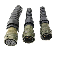 Vente directe usine – Connecteur circulaire mâle à 5 broches, série MIL-DTL-26482, modèles MS3116P14-5P et MS3116F14-5P, pour câble de connexion
