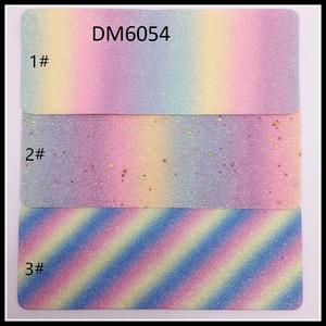 Tela con Purpurina Fina Rainbow Star BY6055 para Bolsos, Zapatos, Lazos para el Cabello, Manualidades - Revestimiento de Punto Antimoho, Decoración para Muebles y Sillas - Product Image 4