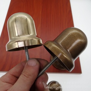 Tachuelas de latón de doble capa con cabeza redonda para decoración de puertas de madera, estilo arte y arte antiguo - Product Image 3