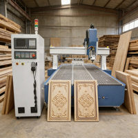 Machine de gravure et de découpe CNC pour le travail du bois avec changeur d'outils automatique 2030 1325, machine de perçage CNC ATC