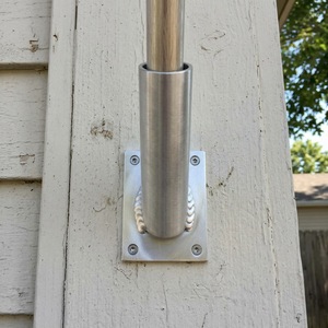 Heavy Duty In Alluminio Palo di Bandiera Montaggio A Parete Del Supporto della <span class=keywords><strong>Staffa</strong></span> - Product Image 1